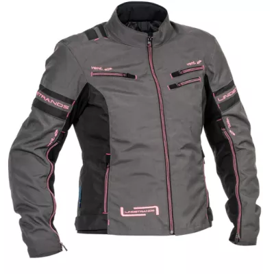 Γυναικείο μπουφάν μηχανής Lindstrands Liden Grey/Pink Γυναικείο μπουφάν μηχανής Lindstrands Liden Grey/Pink