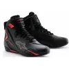 Μποτάκια μηχανής ALPINESTARS FASTER-4 DS BLACK/RIO RED/FLUO