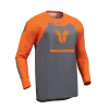 Μπλούζα motocross THOR RIDEMODE MENACE ORANGE/CHAR