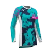 Γυναικεία μπλούζα motocross THOR LAUNCHMODE BLEACH WHITE/AQUA Γυναικεία μπλούζα motocross THOR LAUNCHMODE BLEACH WHITE/AQUA thumb