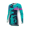 Γυναικεία μπλούζα motocross THOR LAUNCHMODE BLEACH WHITE/AQUA Γυναικεία μπλούζα motocross THOR LAUNCHMODE BLEACH WHITE/AQUA thumb