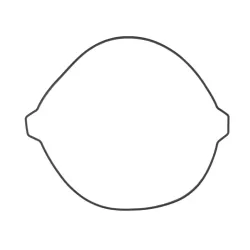 Φλάντζα για κάλυμμα συμπλέκτη - εξωτερική ATHENA KTM EXC250/300 17-23, SX250 17-22; Husqvarna TE250/300 17-23, TC250 17-22