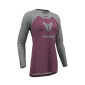 Γυναικεία μπλούζα motocross THOR RIDEMODE MENACE PURPLE/GRAY thumb
