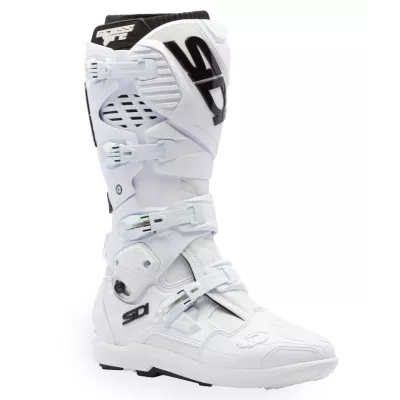 Μπότες μηχανής motocross SIDI CROSSFIRE 3 SRS WHITE/BLACK Μπότες μηχανής motocross SIDI CROSSFIRE 3 SRS WHITE/BLACK