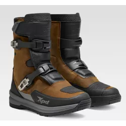 Μπότες μηχανής XPD X-ADVENTURE H2OUT MID BROWN 