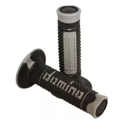Χειρολαβές μοτοσυκλέτας DOMINO GRIPS DIAMONTE DC Black/Grey