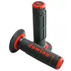 Χειρολαβές μοτοσυκλέτας DOMINO GRIPS DUALLY 1/2 WAF Black/Red