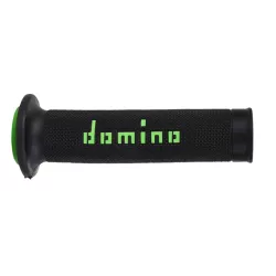 Χειρολαβές μοτοσυκλέτας DOMINO GRIPS A010 BLACK/GREEN Χειρολαβές μοτοσυκλέτας DOMINO GRIPS A010 BLACK/GREEN