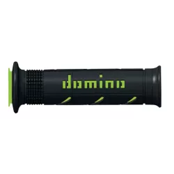 Χειρολαβές μοτοσυκλέτας DOMINO GRIPS DOMINO XM2 BLACK/GREEN Χειρολαβές μοτοσυκλέτας DOMINO GRIPS DOMINO XM2 BLACK/GREEN