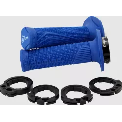 Χειρολαβές μοτοσυκλέτας DOMINO GRIPS DOMINO D100 LockOn Blue Χειρολαβές μοτοσυκλέτας DOMINO GRIPS DOMINO D100 LockOn Blue
