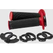 Χειρολαβές μοτοσυκλέτας DOMINO DOMINO D200 LOCK ON GRIPS BLACK/RED thumb