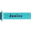 Χειρολαβές μοτοσυκλέτας DOMINO GRIPS A010 CYAN/BLACK thumb