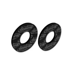 Ροδέλα για χειρολαβές μοτοσυκλέτας Domino GRIP PADS BLACK PAIR