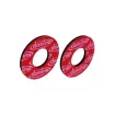 Ροδέλα για χειρολαβές μοτοσυκλέτας Domino GRIP PADS RED PAIR thumb