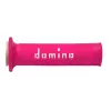 Χειρολαβές μοτοσυκλέτας DOMINO GRIPS A010 FUCHSIA/WHITE