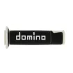 Χειρολαβές μοτοσυκλέτας DOMINO GRIPS A450 PAIR BLACK/WHITE thumb