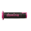 Χειρολαβές μοτοσυκλέτας DOMINO GRIPS A450 PAIR BLACK/FUCHSIA