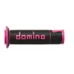 Χειρολαβές μοτοσυκλέτας DOMINO GRIPS A450 PAIR BLACK/FUCHSIA thumb