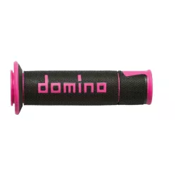 Χειρολαβές μοτοσυκλέτας DOMINO GRIPS A450 PAIR BLACK/FUCHSIA