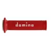 Χειρολαβές μοτοσυκλέτας DOMINO GRIPS A010 RED/WHITE