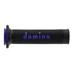 Χειρολαβές μοτοσυκλέτας DOMINO GRIPS A010 BLACK/BLUE Χειρολαβές μοτοσυκλέτας DOMINO GRIPS A010 BLACK/BLUE
