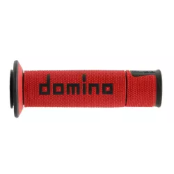 Χειρολαβές μοτοσυκλέτας DOMINO GRIPS A450 PAIR RED/BLACK Χειρολαβές μοτοσυκλέτας DOMINO GRIPS A450 PAIR RED/BLACK