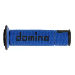 Χειρολαβές μοτοσυκλέτας DOMINO GRIPS A450 PAIR BLUE/BLACK Χειρολαβές μοτοσυκλέτας DOMINO GRIPS A450 PAIR BLUE/BLACK