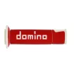 Χειρολαβές μοτοσυκλέτας DOMINO GRIPS A450 PAIR RED/WHITE thumb