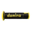 Χειρολαβές μοτοσυκλέτας DOMINO GRIPS A450 PAIR BLACK/YELLOW thumb