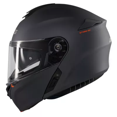 Κράνος μηχανής AXXIS STORM S SV SOLID A2 TITANIUM