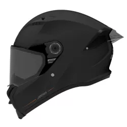 Κράνος μηχανής AXXIS FENIX SOLID BLACK GLOSS