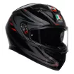 Κράνος μηχανής AGV K3 - RIVIA MATT BLACK/WHITE Κράνος μηχανής AGV K3 - RIVIA MATT BLACK/WHITE thumb