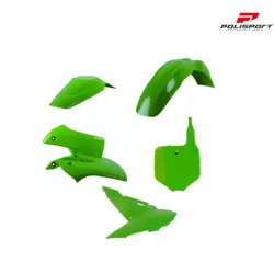 Κιτ πλαστικών MX POLISPORT για Kawasaki KX65 - 2000-21 OEM Color 20 Κιτ πλαστικών MX POLISPORT για Kawasaki KX65 - 2000-21 OEM Color 20