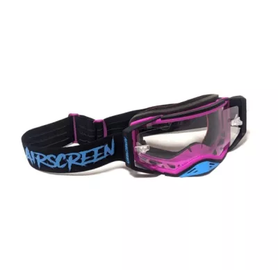 Μάσκα motocross AIRSCREEN AERO 01 EX PINK/BLUE