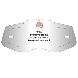 Μεμβράνη για μάσκα AIRSCREEN - 100% STRATA2/ACCURI2/RACECRAFT2