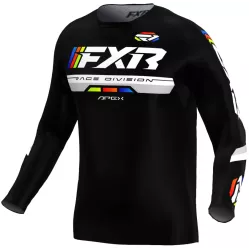 Μπλούζα motocross FXR APEX MX26 BLACK Μπλούζα motocross FXR APEX MX26 BLACK