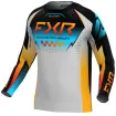 Παιδική μπλούζα motocross FXR CLUTCH MX26 GREY/SKY ORANGE thumb