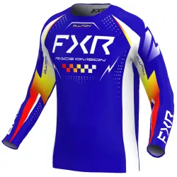 Μπλούζα motocross FXR CLUTCH PRO MX26 GREY/SKY ORANGE