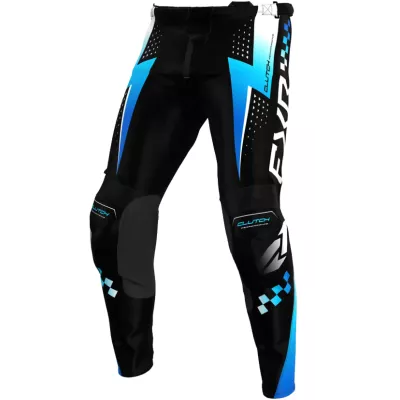 Παντελόνι motocross FXR CLUTCH PRO BLACK/BLUE/WHITE