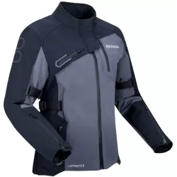 Γυναικείο μπουφάν μηχανής BERING OXYGEN BLACK/GREY