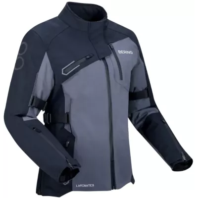 Γυναικείο μπουφάν μηχανής BERING OXYGEN BLACK/GREY