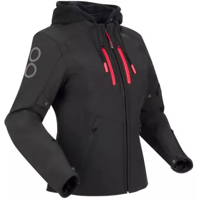 Γυναικείο μπουφάν μηχανής BERING ROTOR BLACK