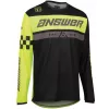 Μπλούζα motocross ANSWER ARKON OCTANE HYPER ACID/BLACK
