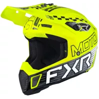 Κράνος motocross FXR CLUTCH RACE DIV MX26 BLACK/NEON YELLOW