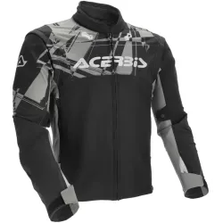 Μπουφάν μηχανής enduro ACERBIS RALLY RACE BLACK/GREY