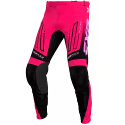 Παντελόνι motocross FXR CLUTCH MX26 RAZZ BLACK/PINK