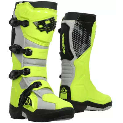 Μπότες motocross ACERBIS  ARTIGLIO FLUO YELLOW/WHITE