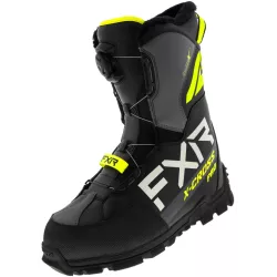 Μπότες Χιονιού FXR X-CROSS PRO BOA BLACK/NEON YELLOW