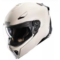 Κράνος μηχανής ICON Threshold™ Steady State Modular WHITE