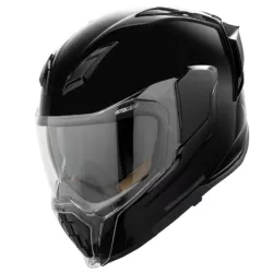 Κράνος μηχανής ICON Ultraflite™ Solid MIPS® BLACK GLOSS